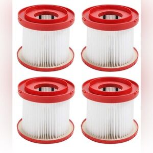 NEW Filter- HEPA Wet Dry Vacuum Filter COMPATIBLE with Milwaukee VAC 4 pack